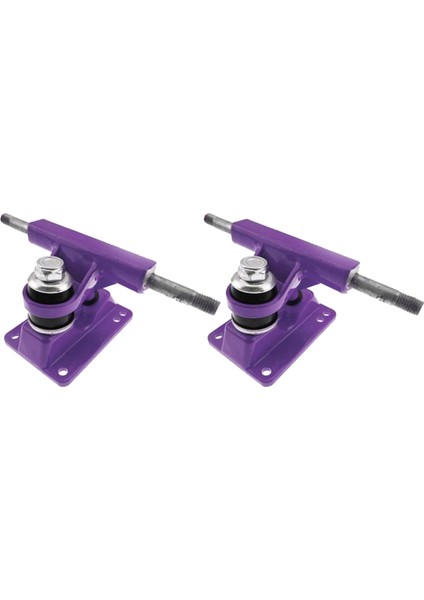 Alüminyum Alaşım 3.25 Inç Kaykay Kamyonu Longboard Kamyon Açık Kaykay Mor (Yurt Dışından) fiyatları