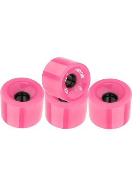 4x Ronyme 78A Kaykay Tekerlekleri Yedek 70X51MM Longboard Roller Parçaları Pembe (Yurt Dışından)