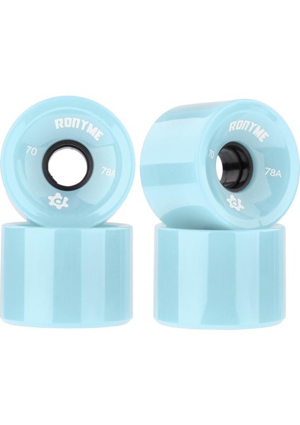 4x Ronyme 78A Kaykay Tekerlekleri Değiştirme 70X51MM Uzun Tahta Silindir Parçaları Soyan (Yurt Dışından)