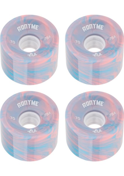 4x Ronyme 78A Kaykay Tekerlekleri Değiştirme 70X51MM Uzun Tahta Silindir Parçaları Çoklu (Yurt Dışından)
