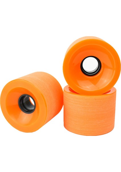 4 Pack Kaykay Tekerlekleri Set Yedek 70X51MM Roller 78A Longboard Onarım Turuncu (Yurt Dışından)