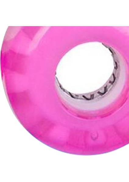 4pcs Aydınlık Silindir Skate Wheels Longboard Çift Sıralı Paten Pembesi Için Aydınlatıyor (Yurt Dışından) fiyatları
