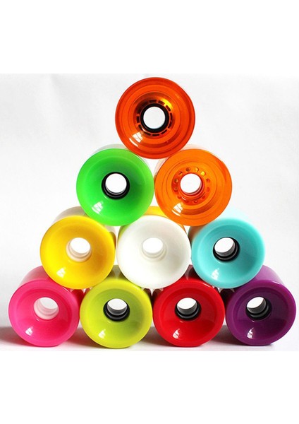 4x 78A Kaykay Tekerlekleri Yüksek Performanslı Longboard Roller Kaykay Parçaları Mavi (Yurt Dışından)