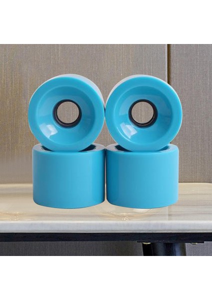 4x 78A Kaykay Tekerlekleri Yüksek Performanslı Longboard Roller Kaykay Parçaları Mavi (Yurt Dışından)