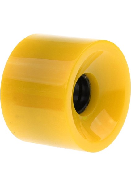 70 x 51MM Dayanıklı Pro Boş Kaykay Pu Tekerlek Longboard Cruiser Wheel Sarı (Yurt Dışından)