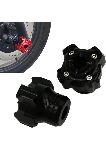 2'li Ön Çatal Çerçeve Sürgüleri Honda PCX125 PCX150 Için Cnc Alüminyum Siyah (Yurt Dışından)
