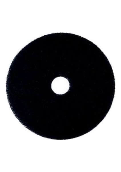 Yer Yıkama Pedi 43 cm Siyah 5 Adet