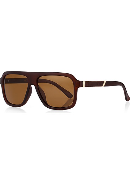 Unisex Kahverengi Polarize Güneş Gözlüğü RPSS067802
