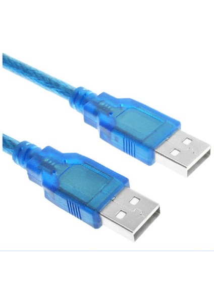 USB 2.0 Erkek Erkek Şarj ve Data Kablosu 50 cm