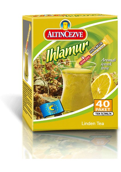 Ihlamur Aromalı Tek İçimlik İçecek Tozu 40 x 1.5 Gr