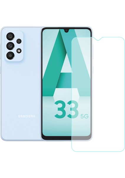 Samsung Galaxy A33 Temperli Cam Ekran Koruyucu