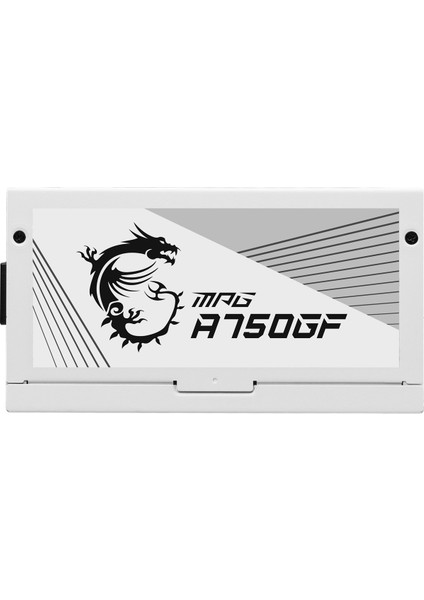 MPG A750GF White 750W 80+ Gold Power Supply - Beyaz