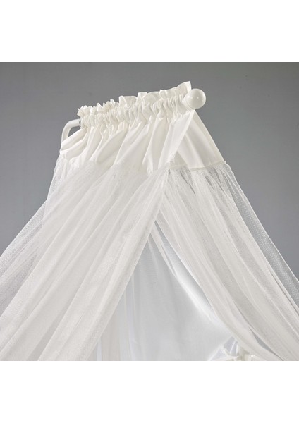 Meltem Smart Mondo Sallanır Ahşap Anne Yanı Beşik 60x120 cm (beyaz-krem) indirimleri
