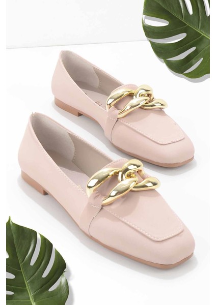 Mat Nude Kadın Loafer Ayakkabı K016411663