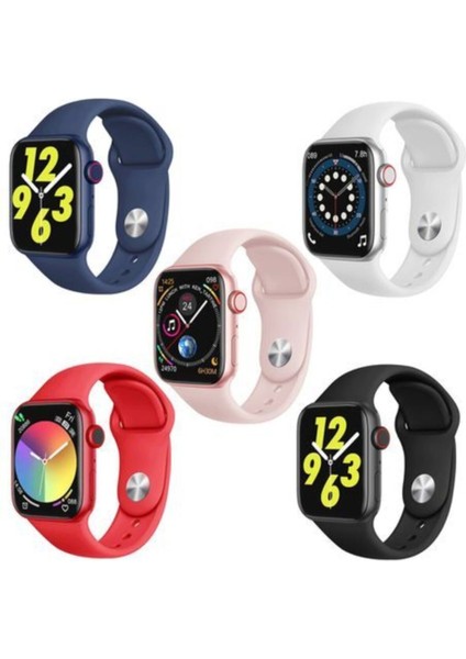 G68L Watch 6s Uyumlu Akıllı Saat Konuşma Özellikli Türkçe Menü Yan Tuşlar Aktif Uygulama