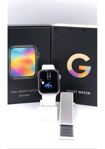 G68L 6s Akıllı Saat Konuşma Özellikli Türkçe Menü Yan Tuşlar Aktif Uygulama modelleri