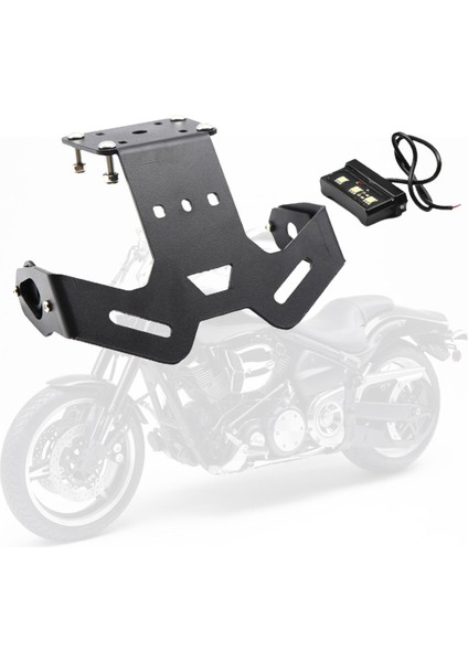 Yamaha Mt-15 2019-2020 Için Arka Kuyruk Düzenli LED Plaka Işık Çerçevesi (Yurt Dışından)