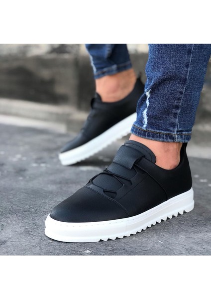Wagoon WG036 Siyah Erkek Casual Ayakkabı