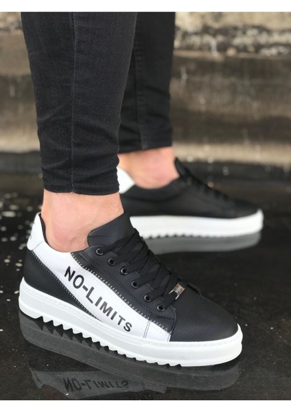 Wagoon WG027 Kömür Beyaz No Limit Erkek Casual Ayakkabı