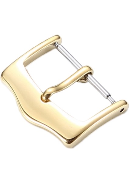 10 Adet Paslanmaz Saat Tokası, Renk: Altın 20Mm (Yurt Dışından)