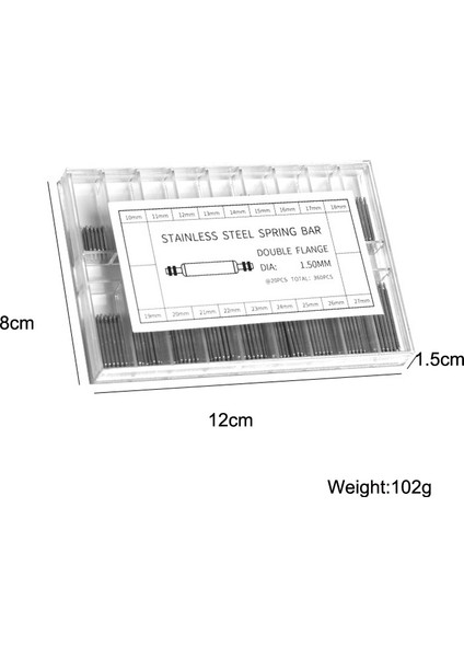 360 Adet / Takım Kulak Bantlı Bağlantı Mili (Yurt Dışından) fiyatları