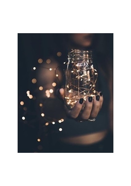 Günışığı Sarı LED Işık 3 Metre Dekoratif Peri LED Aydınlatma