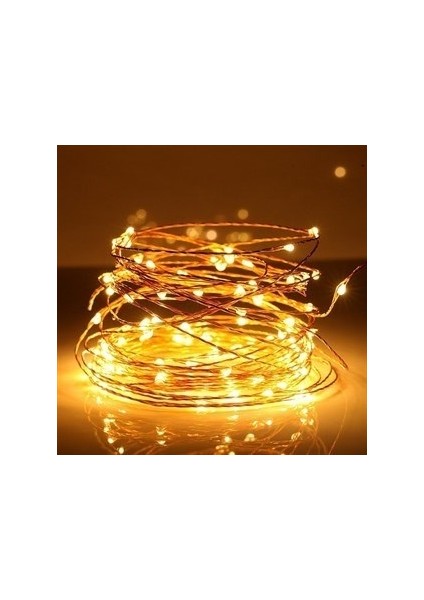 Günışığı Sarı LED Işık 3 Metre Dekoratif Peri LED Aydınlatma modelleri