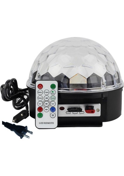 Kama LED Disko Topu Sd Kart ve USB Girişli Disko Işıklı Hoparlör