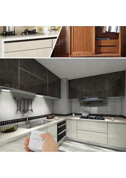 Tablopro 3lü Dekoratif Kablosuz Uzaktan Kumandalı Pilli WN-1186 Spot LED Lamba fiyatları