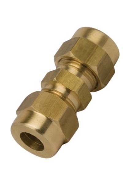 Sarı Pirinç Yüksüklü Nipel 6mm