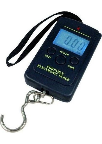 Dijital LCD Ekranlı El Terazisi Tartı 40KG-10G