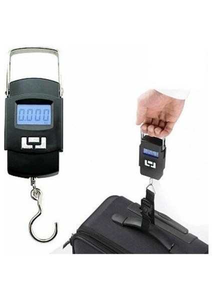 Portatif El Tartısı Dijital LCD Ekranlı Otomatik Kapanma Kantar Terazi (50 kg Kapasitel fırsatları