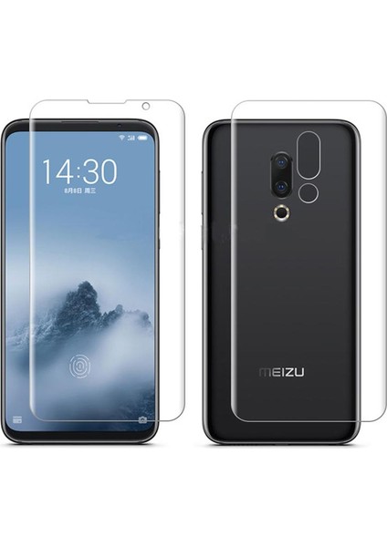Meizu 16TH Plus Ön-Arka Darbe Emici Hd Ekran Koruyucu Kaplama