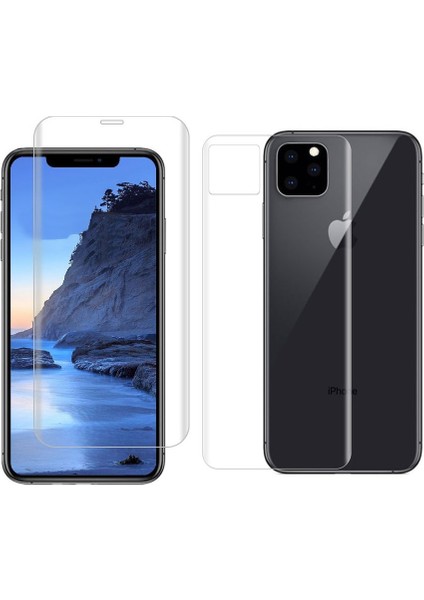 Apple iPhone 5c Ön-Arka Darbe Emici Hd Ekran Koruyucu Kaplama