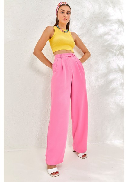Kadın Sıfır Kol Kaşkorse Crop Bluz fiyatları