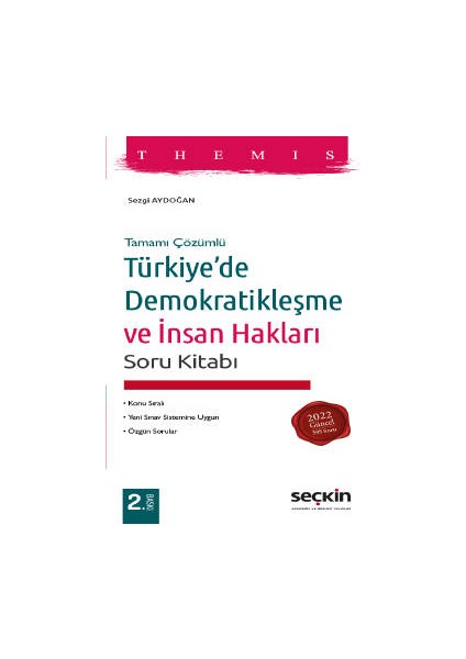 Themıs – Türkiye'de Demokratikleşme ve İnsan Hakları Soru Kitabı - Sezgi Aydoğan