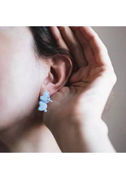 Sevimli Hayvan Isırığı Küpe Saplamaları Moda Basit Mücevher Evcil Hayvan Kadın Hippo (Yurt Dışından) modelleri