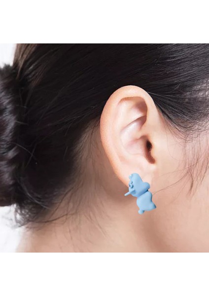 Sevimli Hayvan Isırığı Küpe Saplamaları Moda Basit Mücevher Evcil Hayvan Kadın Hippo (Yurt Dışından) indirimleri