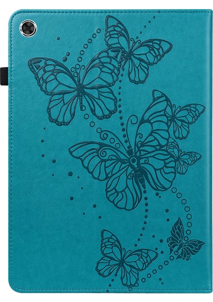 Lenovo M10 Plus 10.6 2022 Yatay Çevirme Tablet Kılıfı Için Yeşil (Yurt Dışından)