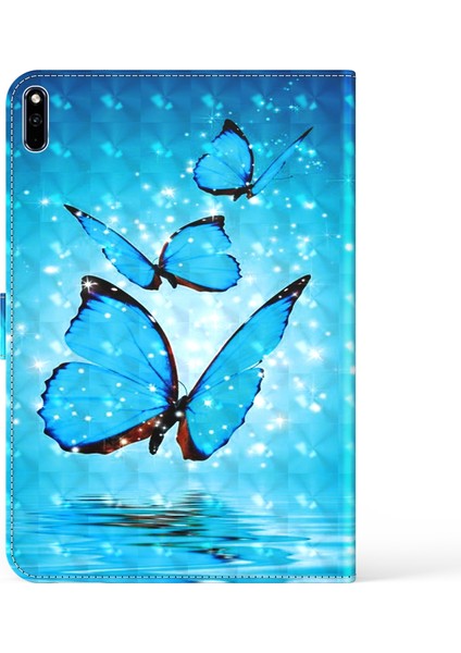 Huawei Matepad 10.4 Için Deri Tablet Kılıf Siyah (Yurt Dışından)