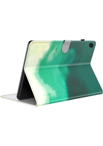 Lenovo Tab M10 Plus 10.6 3. Nesil Manyetik Deri Tablet Kılıf Için Mor (Yurt Dışından)