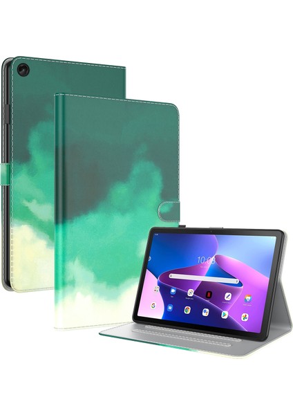 Lenovo Tab M10 Plus 10.6 3. Nesil Manyetik Deri Tablet Kılıf Için Mor (Yurt Dışından)