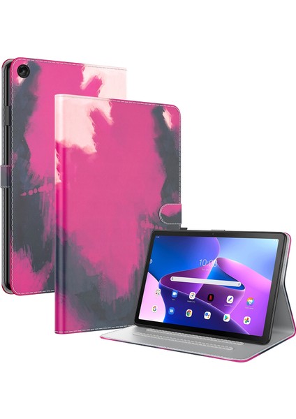 Lenovo Tab M10 Plus 10.6 3. Nesil Manyetik Deri Tablet Kılıf Için Mor (Yurt Dışından)