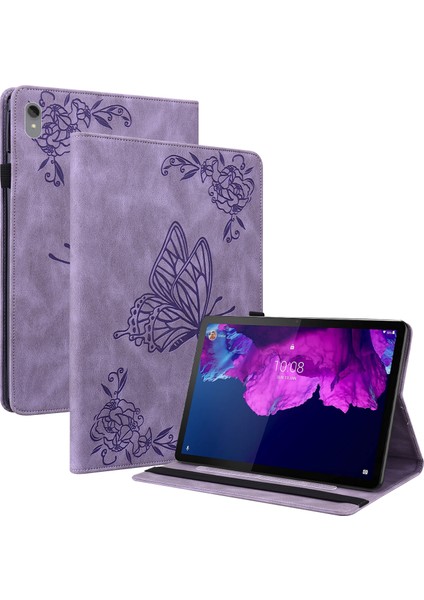 Lenovo Tab P11 TB-J606F Tablet Kılıfı Için Altın Gül (Yurt Dışından)