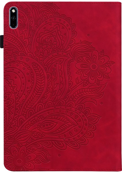 Huawei Matepad 10.4 Için Peacock Tablet Kılıf Mor (Yurt Dışından)