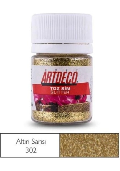 Artdeco Toz Sim 302 Altın Gold
