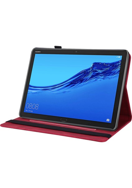 Huawei Mediapad M5/t5 Için Tablet Kılıf Mor (Yurt Dışından)