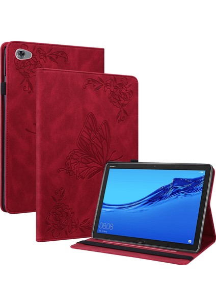 Huawei Mediapad M5/t5 Için Tablet Kılıf Mor (Yurt Dışından)