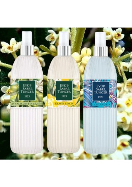 Klasik Limon, Okyanus Ve Ayvalık Zeytin Çiçeği Kolonyası 150 ml