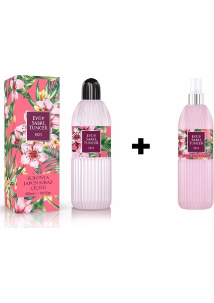 Japon Kiraz Çiçeği 400 ml Ve 150 ml Pet Şişe Kolonya